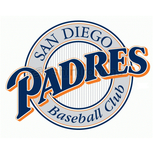 San Diego Padres T-shirts Iron On Transfers N1862 - Click Image to Close